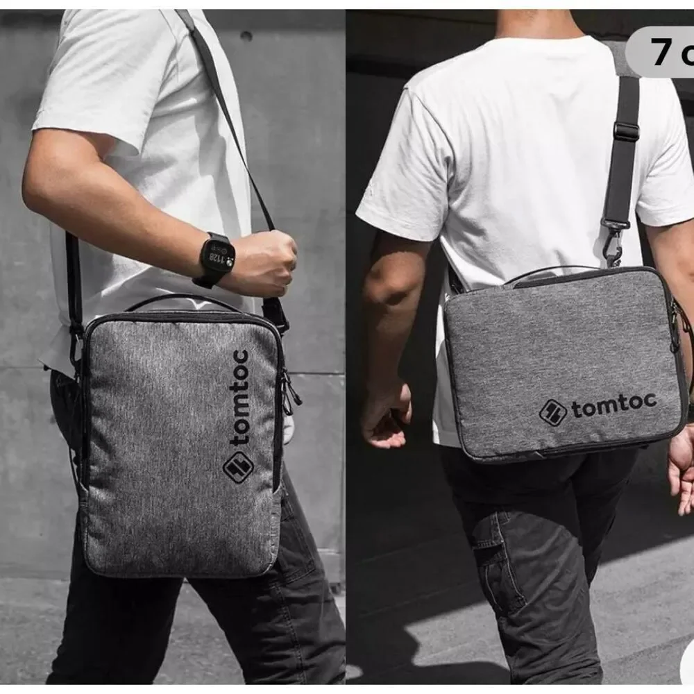 Nice TOMTOC Laptop Shoulder Bag for 16 Inch Macbook Pro Surface Book 3/2, Dell